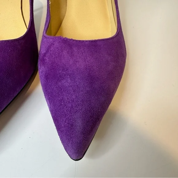 Ivanka Trump purple suede pumps women’s size 9M - Picture 9 of 16